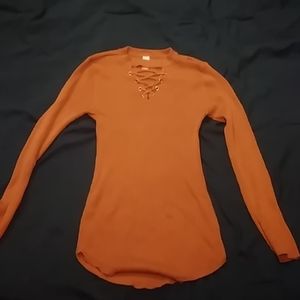 Orange Longsleve top